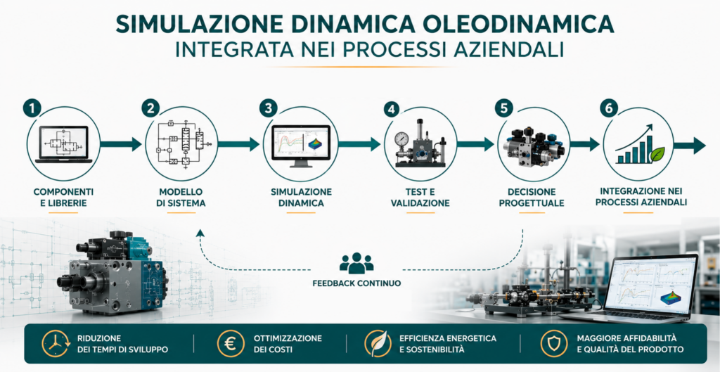 simulazione dinamica oleodinamica integrata nei processi aziendali